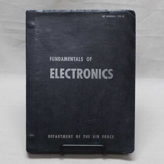 USAF AF-101-8 Electronics Manual 1957 . BOOK278