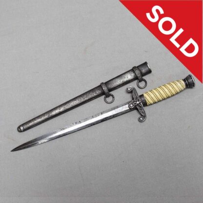 SOLDmm WW2 German Army Officer Dagger Alcoso High Lift Eagle . D962