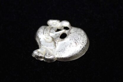 WW2 German SS Visor Cap Skull - Unmarked Deschler . EFL6701cxrs - Image 3