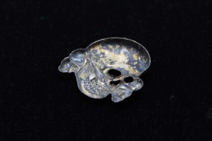 WW2 German SS Visor Cap Skull - Unmarked Deschler . EFL6701cxrs - Image 5