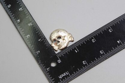 WW2 German SS Visor Cap Skull - Unmarked Deschler . EFL6701cxrs - Image 7
