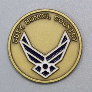 USAF Challenge Coin Duty, Honor, Country . COIN605