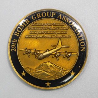 USAF Challenge Coin 29th Bomb Group Assoc . COIN606