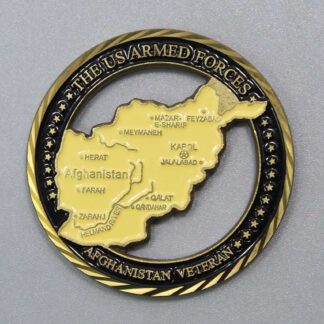 US Challenge Coin US Armed Forces Afghanistan . COIN611