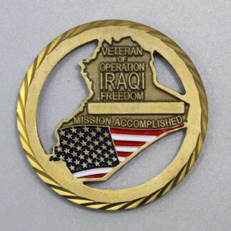 US Challenge Coin Operation Iraqi Freedom . COIN615