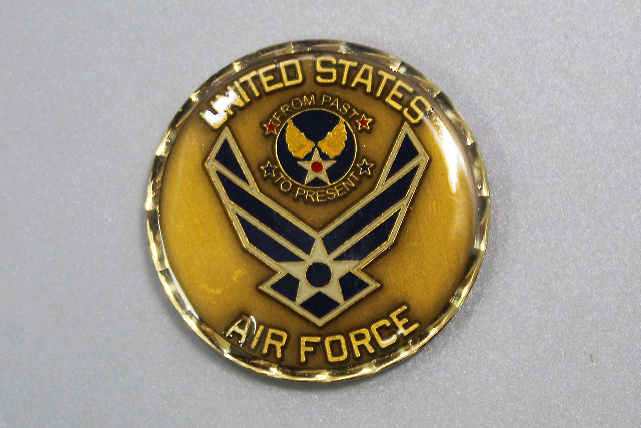 USAF Challenge Coin Colonel . COIN618 - Time Traveler Militaria