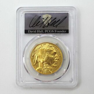 2023 1oz Gold American Buffalo MS-70 PCGS FDI David Hall . COIN643