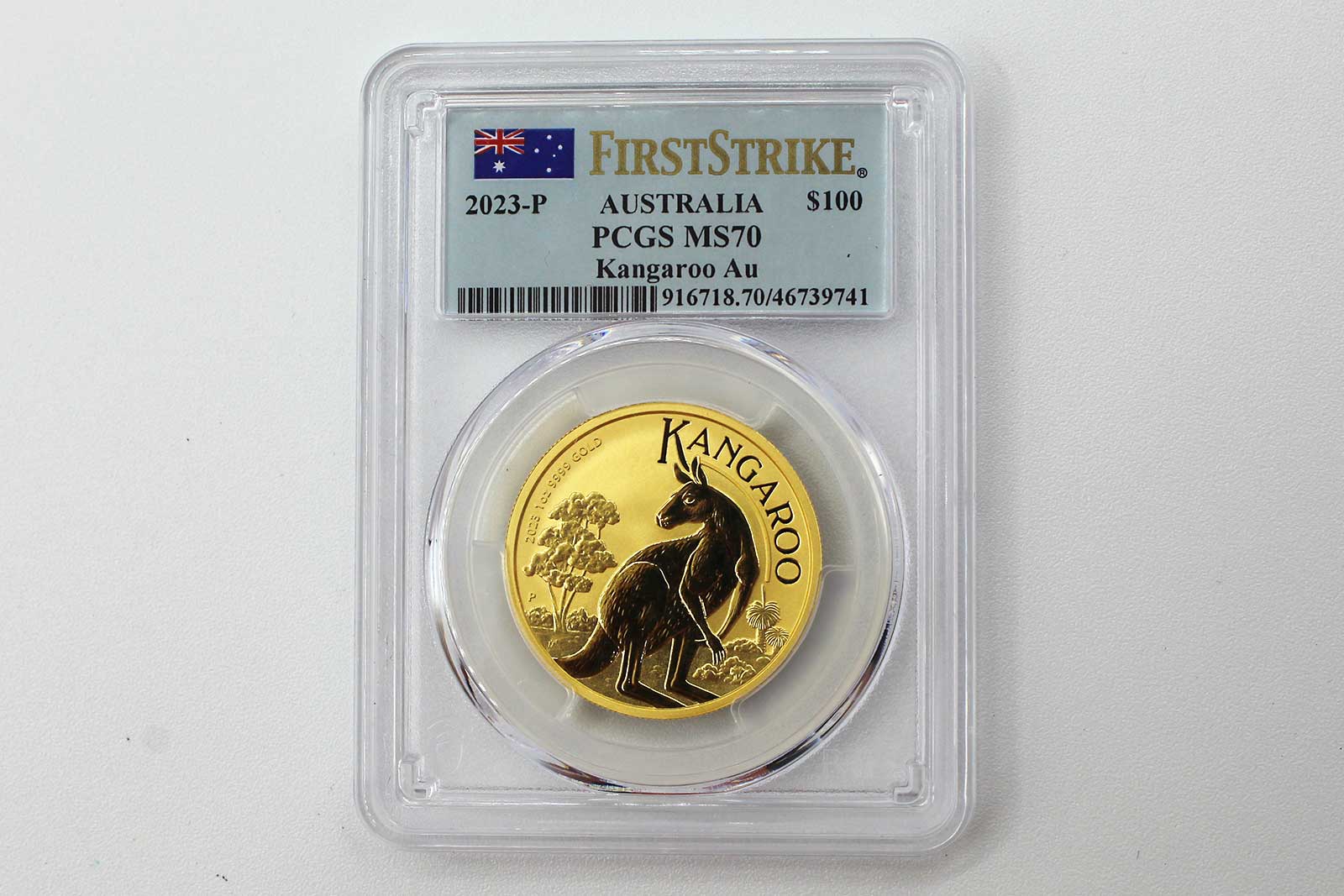 2024年最新入荷 PCGS MS70 Kangaroo Gold 1oz Australia 2023-P FS COIN658 . 貨幣