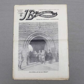 WW2 German Illustrierter Beobachter Newspaper Aug 1934 . GD1034