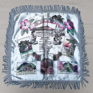 Honolulu HI Sweetheart Military Souvenir Pillowcase . FLU3807