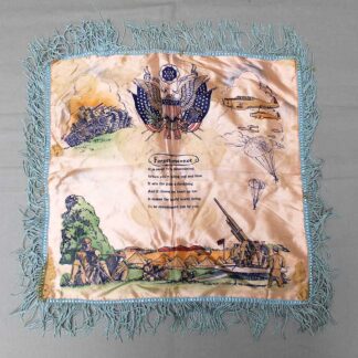 US Military Souvenir Pillowcase . FLU3818