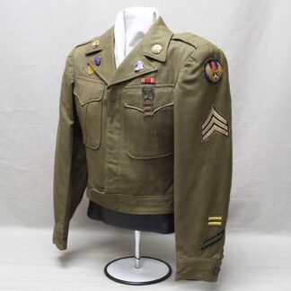 WW2 US Bullion 9th AAF Field Jacket . UA1297