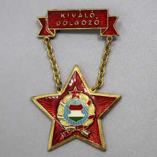 Hungary, Hungarian Outstanding Worker Badge . WM495