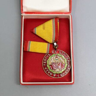 Hungary, Hungarian Medal for 10 years Military Service in Box . WM496
