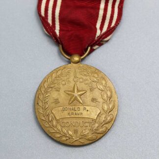 US Army Good Conduct Medal Named . YMU4862