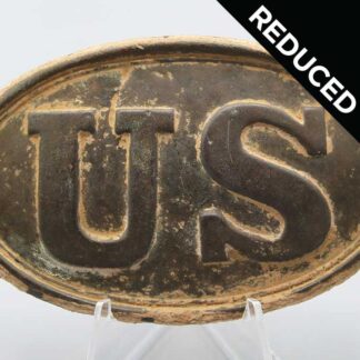 American Civil War Dug Box Plate . CWR404