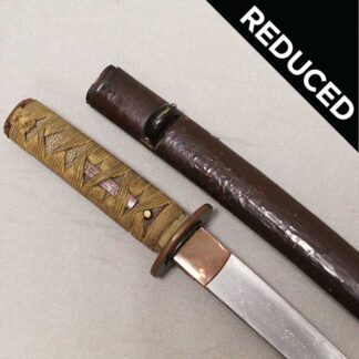 Japanese Wakizashi, Signed, Copper fittings . SJ285