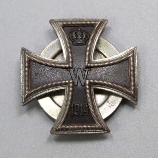 WW1 German Iron Cross Multi-Piece Screw Back Silber . GO5143