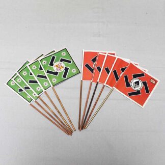 Group of Reproduction Paper WW2 German Flags . REPO406