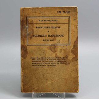 US WW2 Field Manual Soldier's Handbook . BOOK295