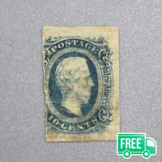American Civil War CSA 10 Cent Stamp . CWR490