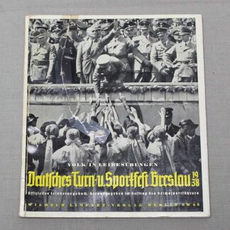 WW2 German Gymnastics and Sports Festival Book 1938 . GD1040
