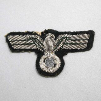 WW2 German Officer Cap Eagle Bullion . EFL4797