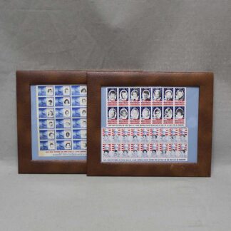 War Orphan Stamp Seals 2 Framed Groups . FLU4949