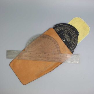 US Navy Dead Reckoning Air Navigator ANS5835-1 and Ruler . FLU4967
