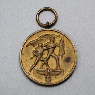 WW2 German Czech Conquest Medal (No Ribbon) . GO5153