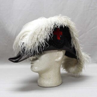 US Fore & Aft Cap Knight Templar Ceremonial Hat . HU1283