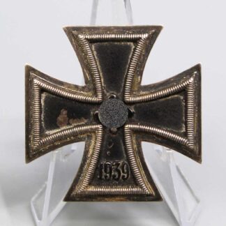 WW2 German Iron Cross 1st Class - F. Zimmermann "6." . IC403