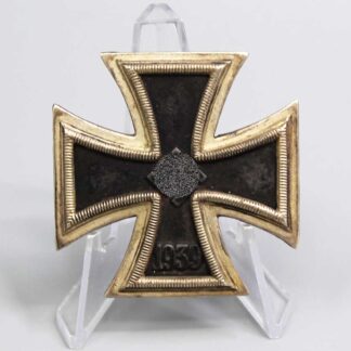 WW2 German Iron Cross 1st Class - Deschler "1" . IC407
