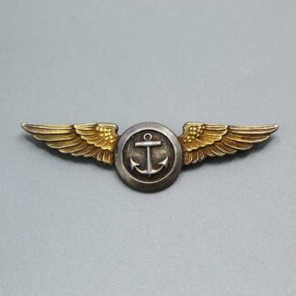 US Navy Combat Observer Wings - H-H Ster +1/20 10k . W313