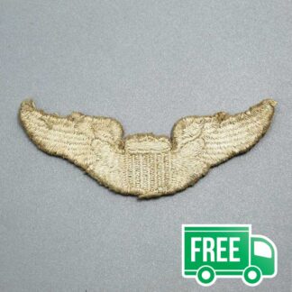 US AAF Pilot Cloth Wings . W346