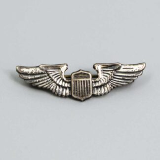 US AAF Pilot Wings - Sterling ByCora 1.5 inch . W348