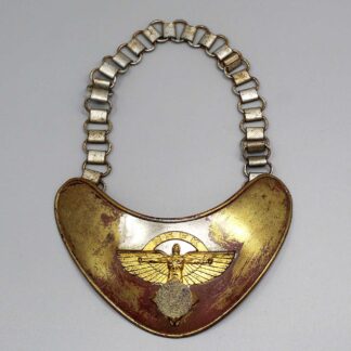 WW2 German NSFK Gorget (loose chain) . EFL1159