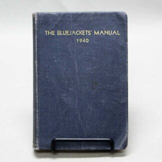 WW2 US Navy The Blue Jackets' Manual 1940 . BOOK303