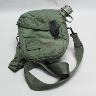 US Army Green Plastic Canteen 2 Quart w/Cover . FLU1261