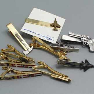 Group of US Tie Clips - Several Military Related . FLU5012