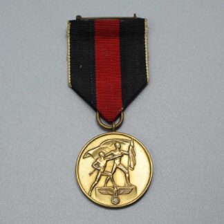 WW2 German Czech Conquest Medal . GO5177