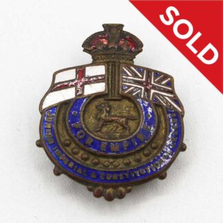 SOLD British Small Lapel Pin . BMX56