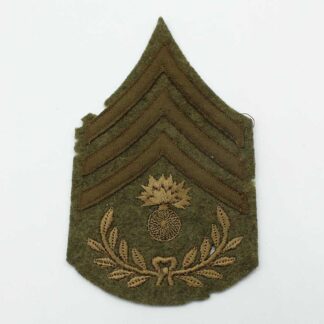 WW1 US Ordnance Sgt. Major Sleeve Insignia  . USP151