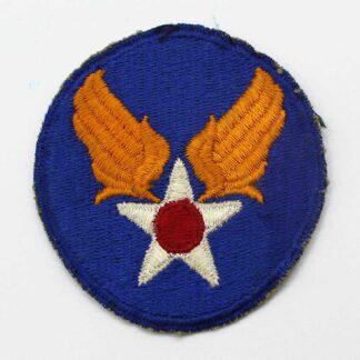 WW2 Army Air Force HQ Patch - Green-Back . USP872