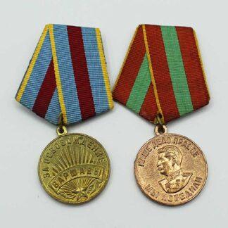 Group of 2 Soviet Medals . WMR364