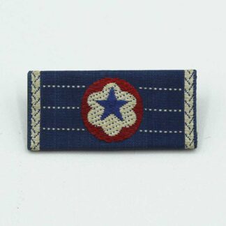 US WW2 Army Service Forces Civilian Service Ribbon Bar . YMU4900