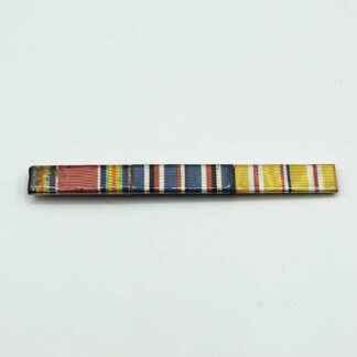 WW2 US 3 Place Ribbon Bar . YMU4905