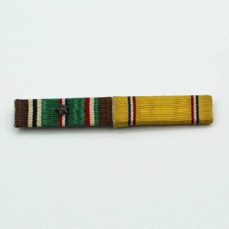 WW2 US 2 Place Ribbon Bar . YMU4908