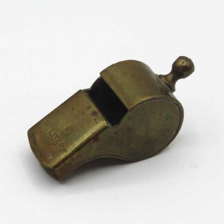 Military Brass Whistle . FLU5037
