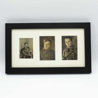 WW2 German Framed Group of 3 Photos . GD1052